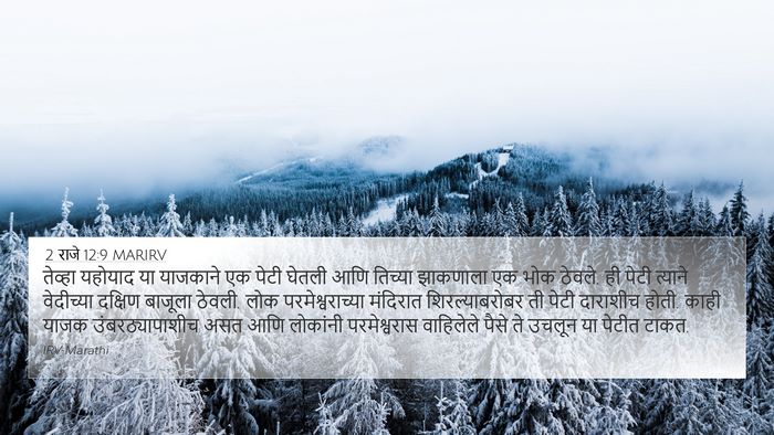 2 राजे 12:9 MARIRV Bible Verse Image