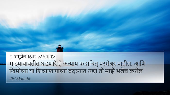 2 शमुवेल 16:12 MARIRV Bible Verse Image