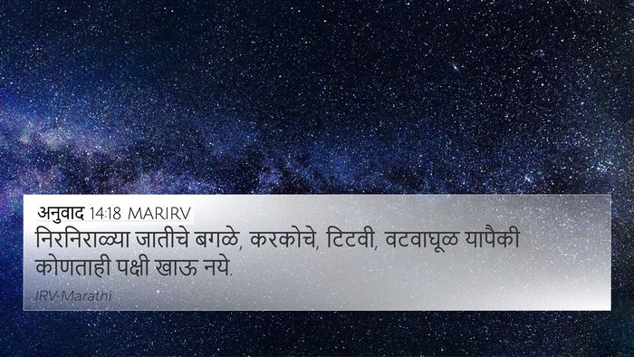 अनुवाद 14:18 MARIRV 4K Wallpaper - निरनिराळ्या - 4K Wallpaper Bible Verse