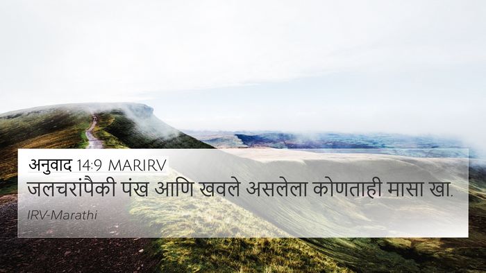 अनुवाद 14:9 MARIRV Bible Verse Image