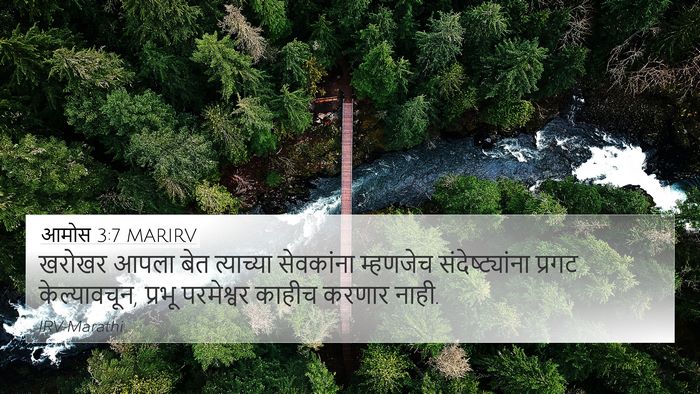 आमोस 3:7 MARIRV Bible Verse Image