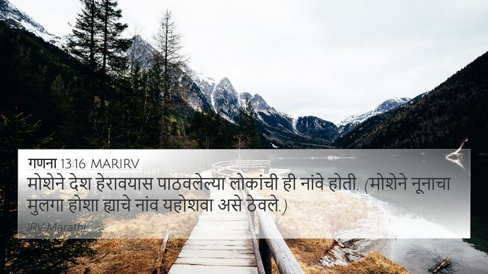 गणना 13:16 MARIRV Bible Verse Image