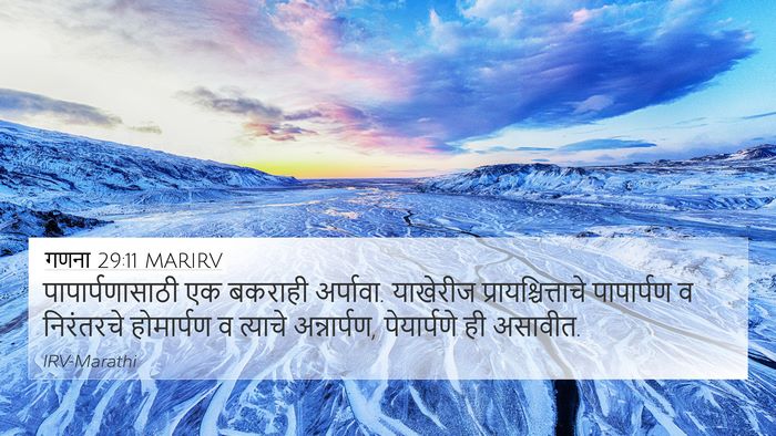 गणना 29:11 MARIRV Bible Verse Image