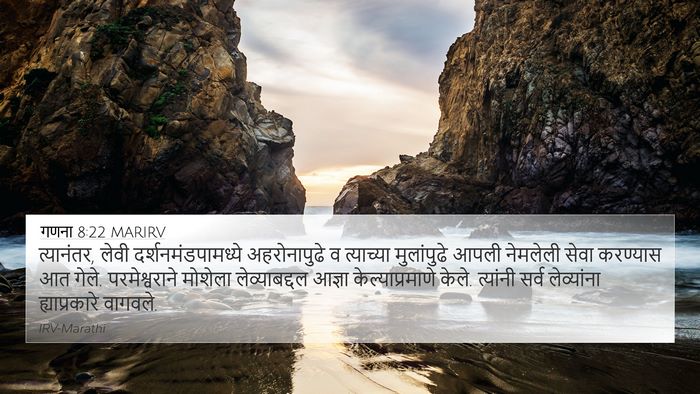गणना 8:22 MARIRV Bible Verse Image