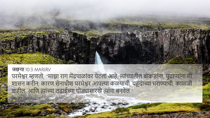 जखऱ्या 10:3 MARIRV Bible Verse Image