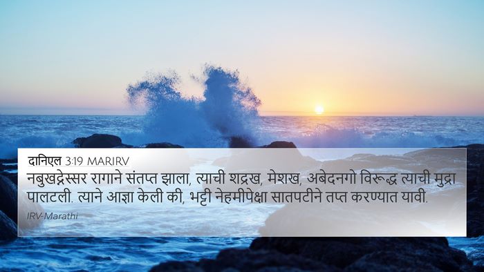 दानिएल 3:19 MARIRV Bible Verse Image