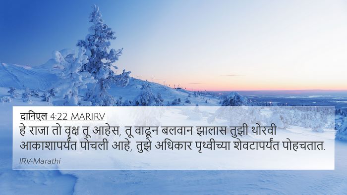 दानिएल 4:22 MARIRV Bible Verse Image