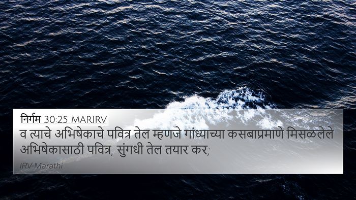 निर्गम 30:25 MARIRV Bible Verse Image