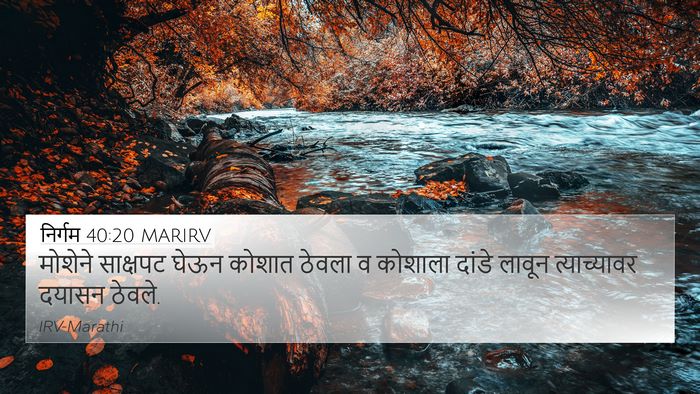 निर्गम 40:20 MARIRV Bible Verse Image