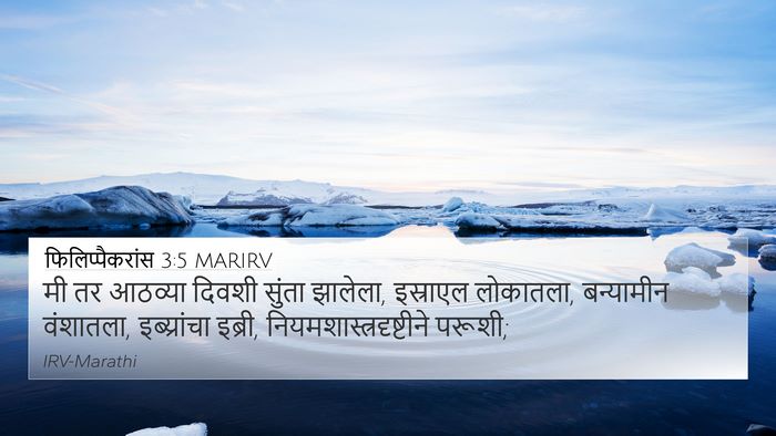 फिलिप्पैकरांस 3:5 MARIRV Bible Verse Image