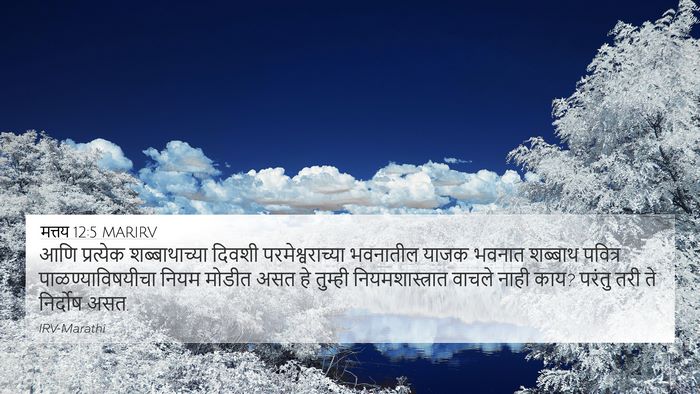 मत्तय 12:5 MARIRV Bible Verse Image