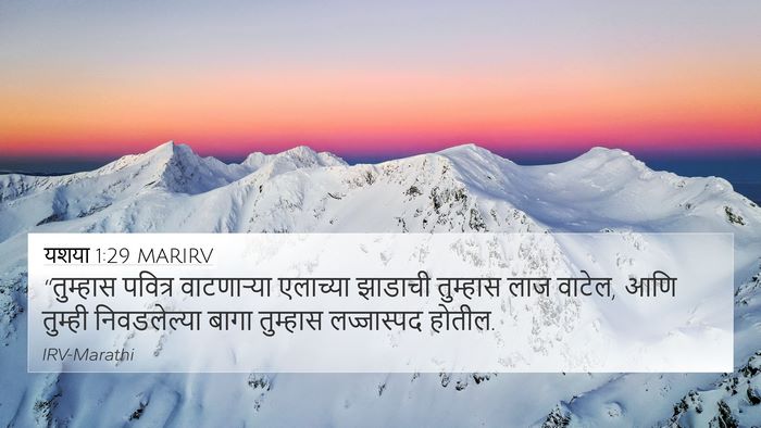 यशया 1:29 MARIRV Bible Verse Image