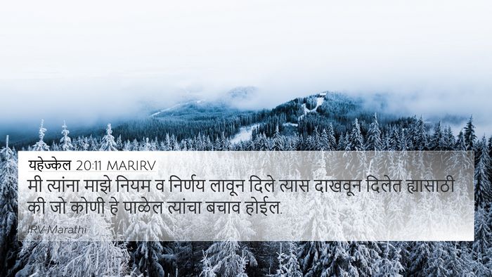 यहेज्केल 20:11 MARIRV Bible Verse Image