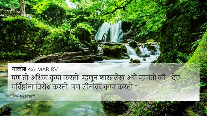 याकोब 4:6 MARIRV Bible Verse Image