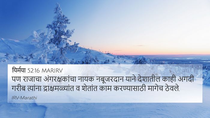 यिर्मया 52:16 MARIRV Bible Verse Image
