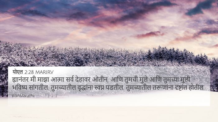 योएल 2:28 MARIRV Bible Verse Image