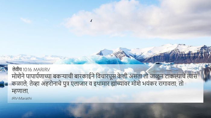 लेवीय 10:16 MARIRV Bible Verse Image