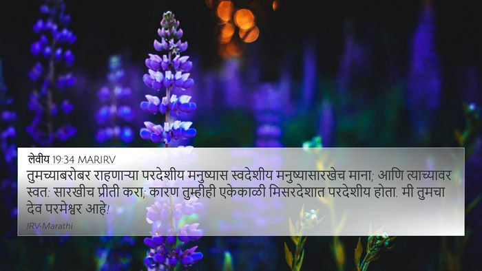 लेवीय 19:34 MARIRV Bible Verse Image