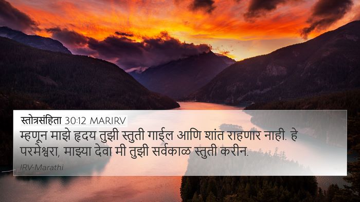 स्तोत्रसंहिता 30:12 MARIRV Bible Verse Image