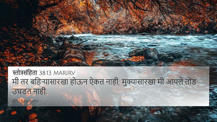 स्तोत्रसंहिता 38:13 MARIRV Bible Verse Image