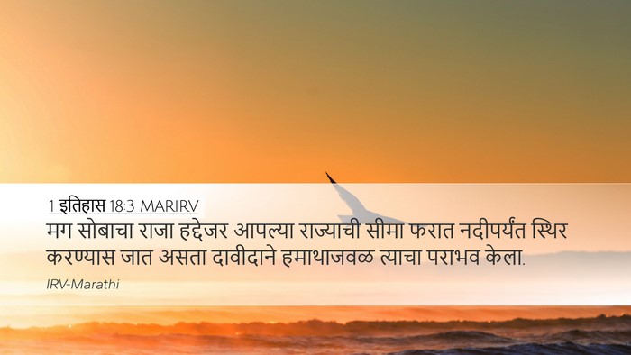 1 इतिहास 18:3 MARIRV Bible Verse Image