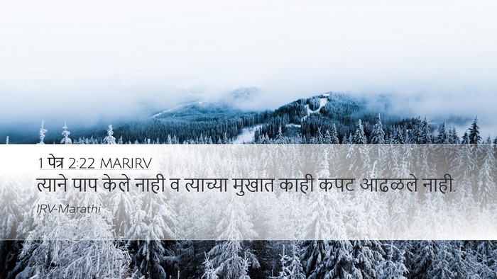 1 पेत्र 2:22 MARIRV Bible Verse Image