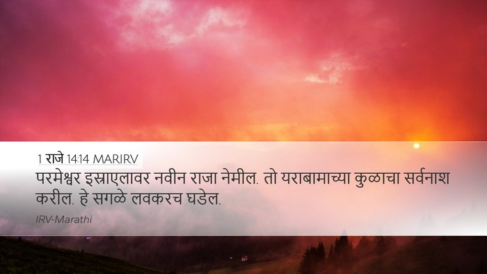 1 राजे 14:14 MARIRV Bible Verse Image