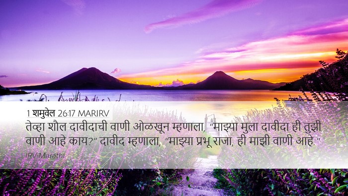 1 शमुवेल 26:17 MARIRV Bible Verse Image