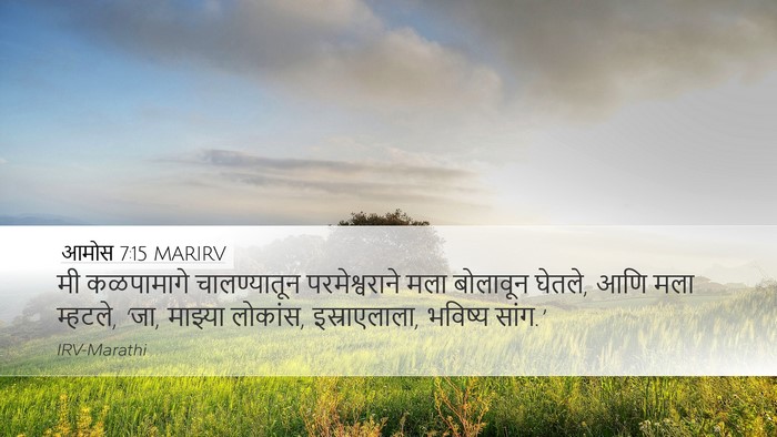आमोस 7:15 MARIRV Bible Verse Image
