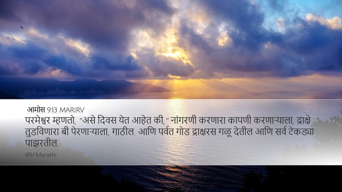 आमोस 9:13 MARIRV Bible Verse Image
