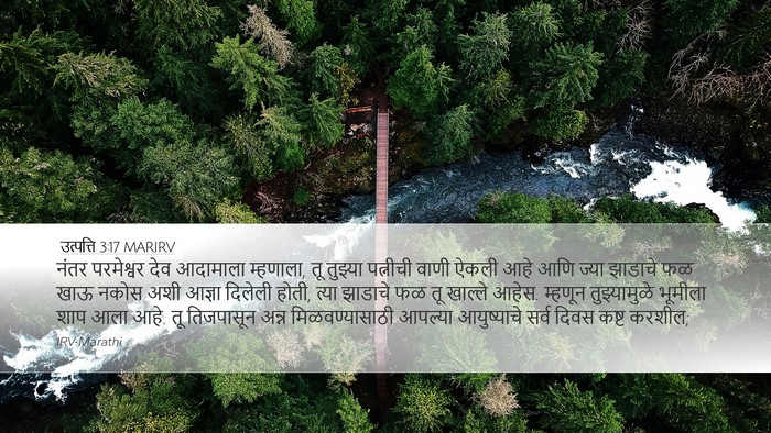 उत्पत्ति 3:17 MARIRV Bible Verse Image