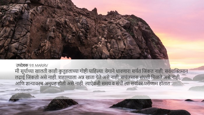 उपदेशक 9:11 MARIRV Bible Verse Image