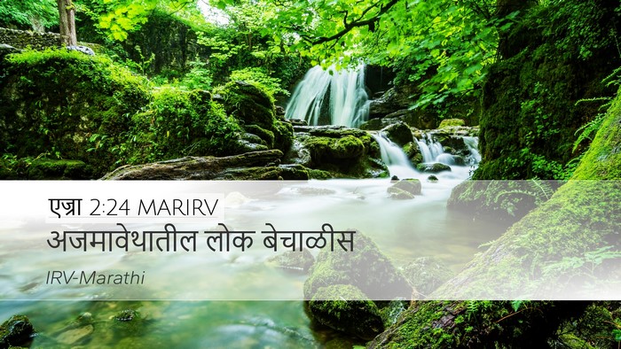एज्रा 2:24 MARIRV Desktop Wallpaper - अजमावेथातील लोक - Desktop Bible Verse Wallpaper