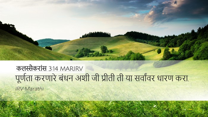 कलस्सैकरांस 3:14 MARIRV Bible Verse Image