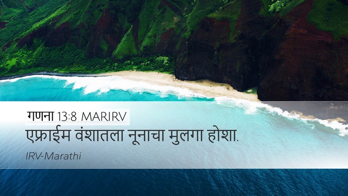 गणना 13:8 MARIRV Bible Verse Image