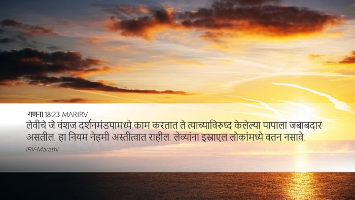 गणना 18:23 MARIRV Bible Verse Image