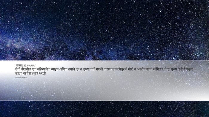 गणना 3:39 MARIRV Bible Verse Image