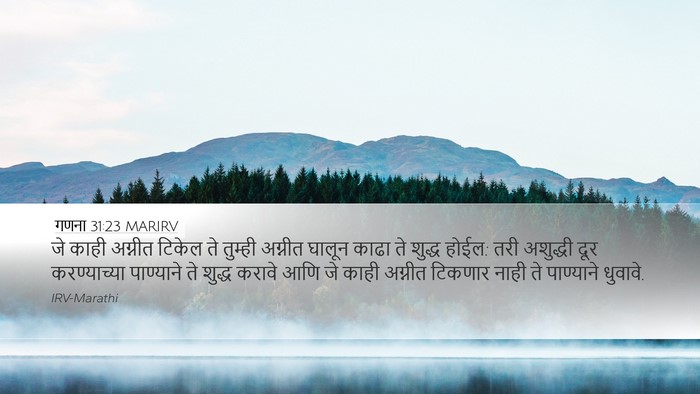गणना 31:23 MARIRV Bible Verse Image