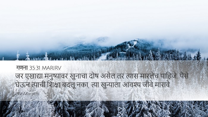 गणना 35:31 MARIRV Bible Verse Image