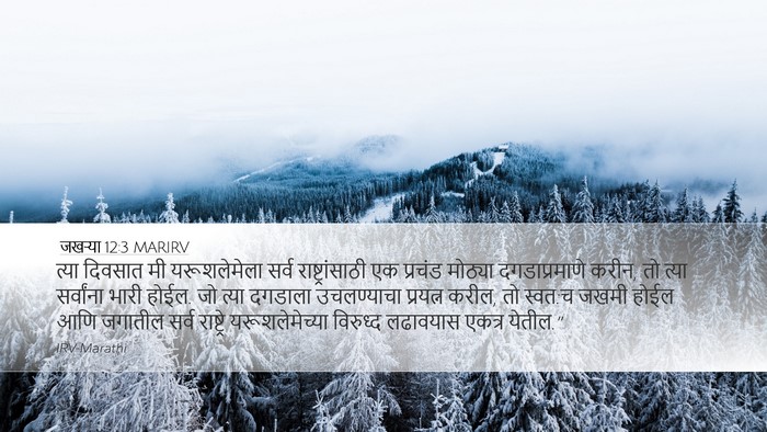 जखऱ्या 12:3 MARIRV Bible Verse Image