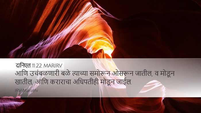 दानिएल 11:22 MARIRV Bible Verse Image