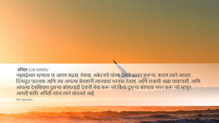 दानिएल 3:28 MARIRV Bible Verse Image