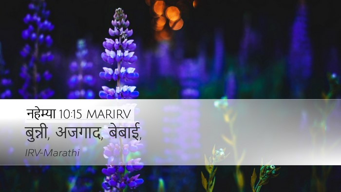 नहेम्या 10:15 MARIRV Bible Verse Image