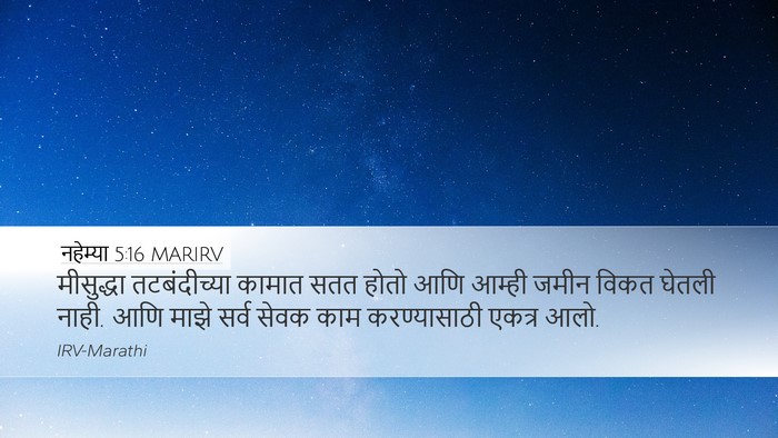 नहेम्या 5:16 MARIRV Desktop Wallpaper - मीसुद्धा - Desktop Bible Verse Wallpaper
