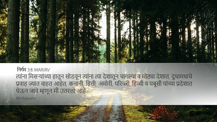 निर्गम 3:8 MARIRV Bible Verse Image