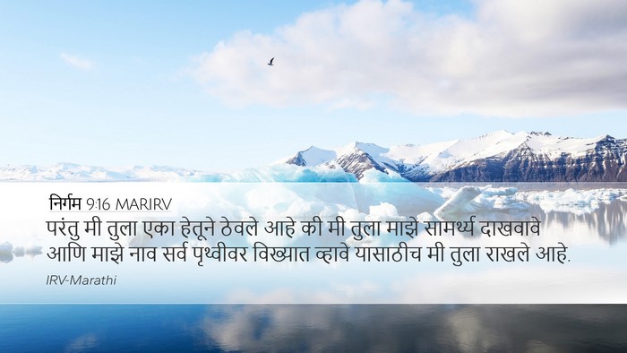 निर्गम 9:16 MARIRV Bible Verse Image