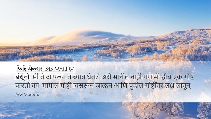फिलिप्पैकरांस 3:13 MARIRV Bible Verse Image