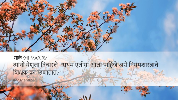 मार्क 9:11 MARIRV Bible Verse Image