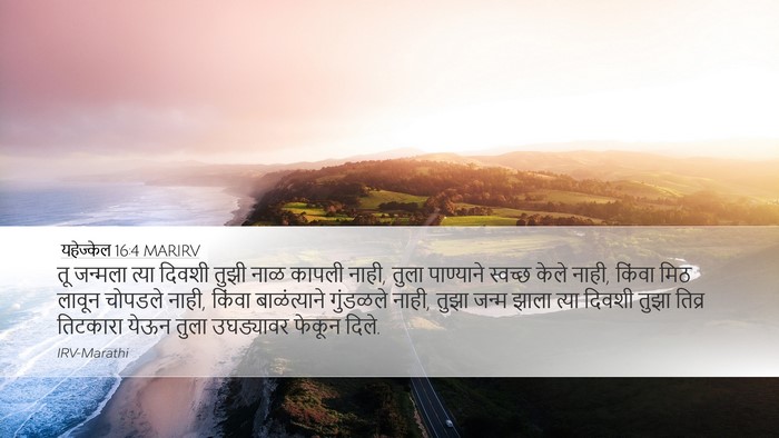यहेज्केल 16:4 MARIRV Bible Verse Image