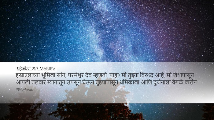 यहेज्केल 21:3 MARIRV Bible Verse Image